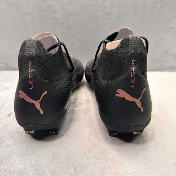 PUMA Ultra Pro FG/AG Mens Size 8.5 Soccer Cleats White Black Copper‎ Rose NEW